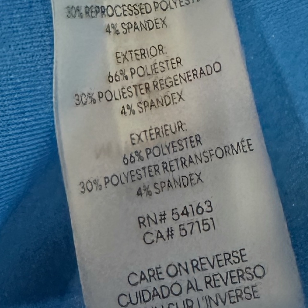 NWT CALVIN KLEIN Classic Fit Blue Flare Midi Dress, Size 12 - Picture 12 of 13